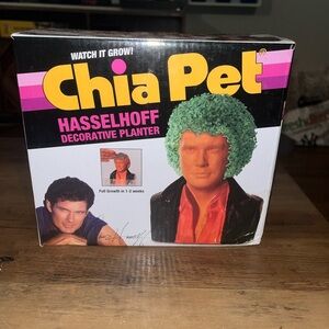 Chia Pet David Hasselhoff Decorative Planter